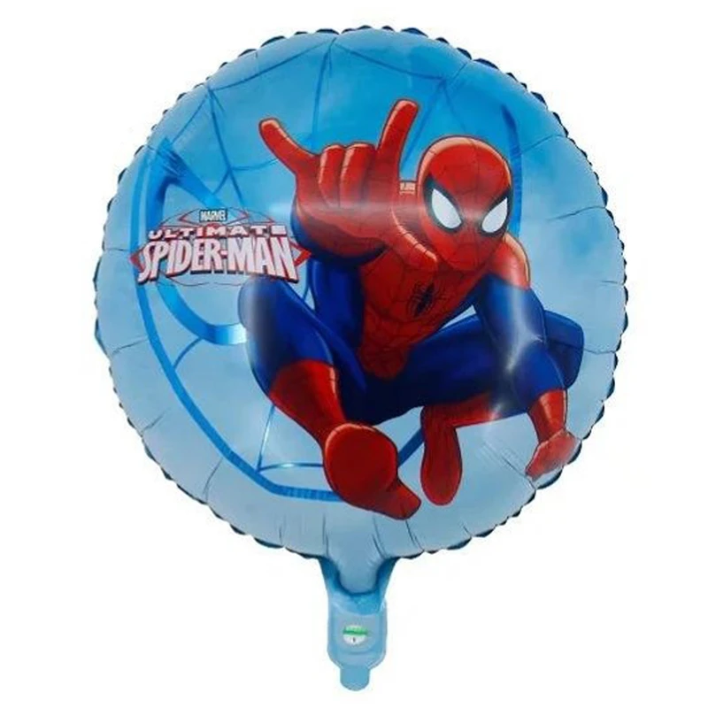 بادکنک فویلی گرد اسپایدرمن