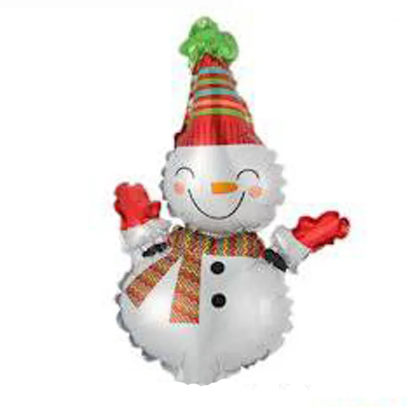 بادکنک فویلی مینی آدم برفی