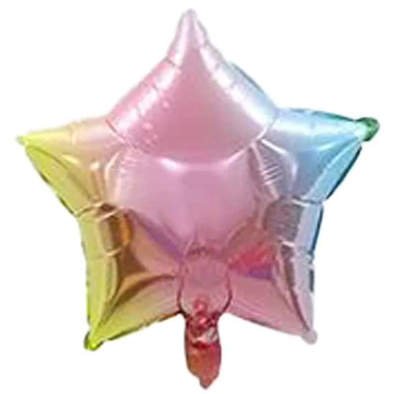 بادکنک فویلی ستاره هفت رنگ