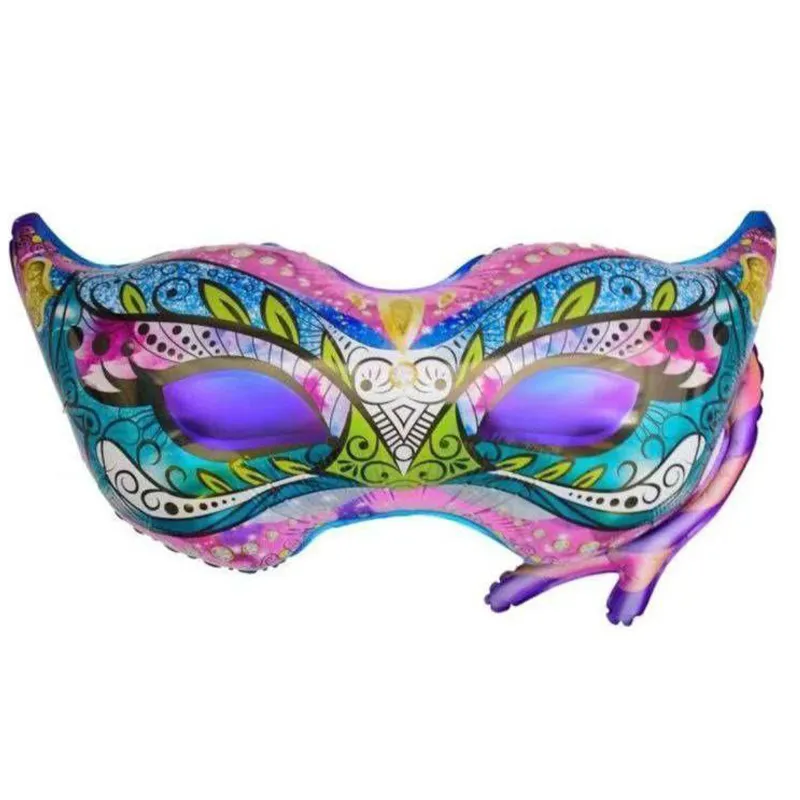 بادکنک فویلی طرح نقاب بالماسکه