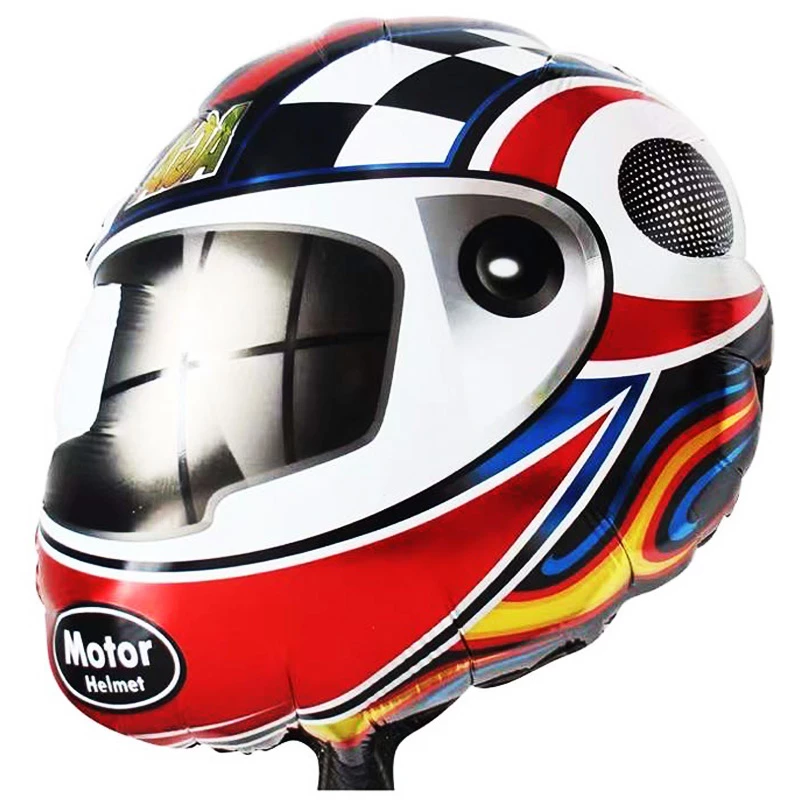 بادکنک فویلی طرح کلاه کاسکت