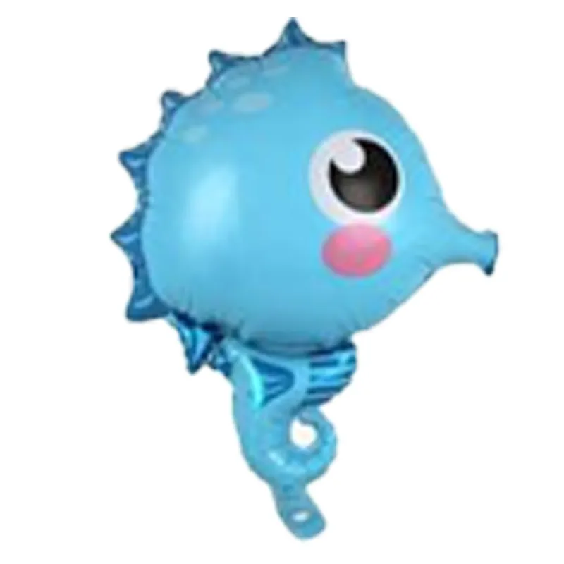 بادکنک فویلی فیگور طرح اسب دریایی