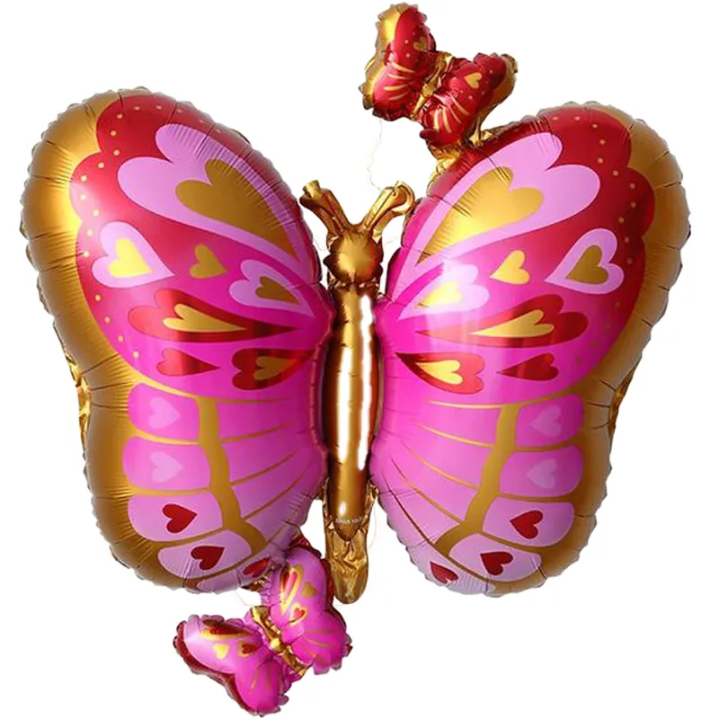 بادکنک فویلی فیگور طرح پروانه