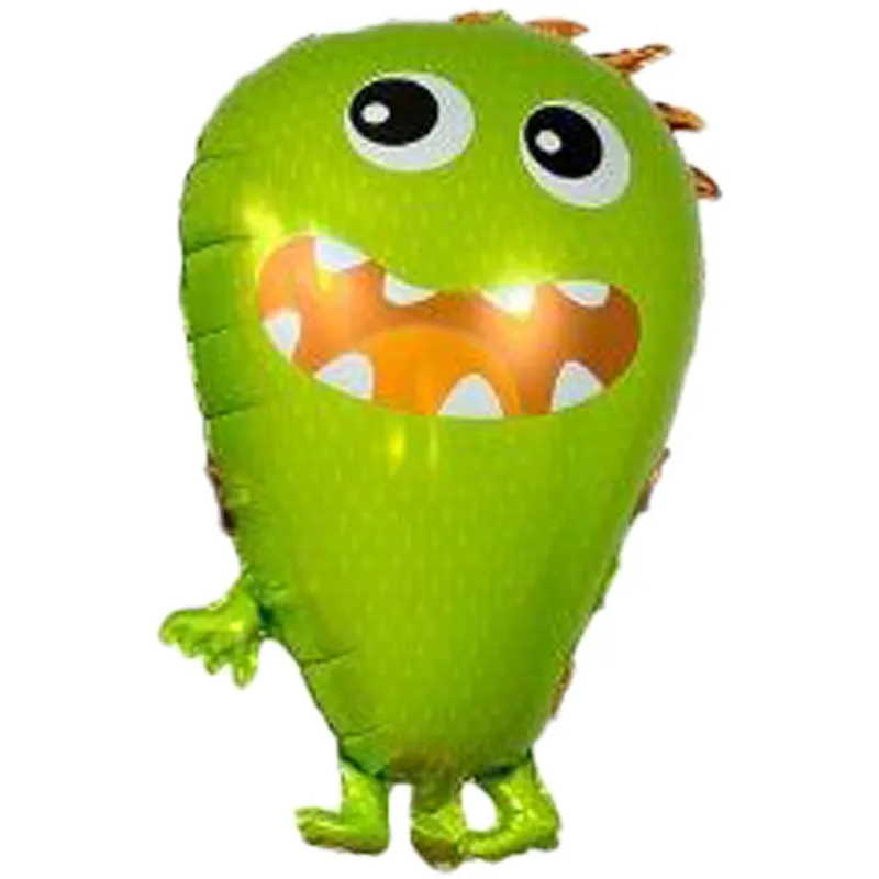 بادکنک فویلی فیگور هیولای سبز کم رنگ