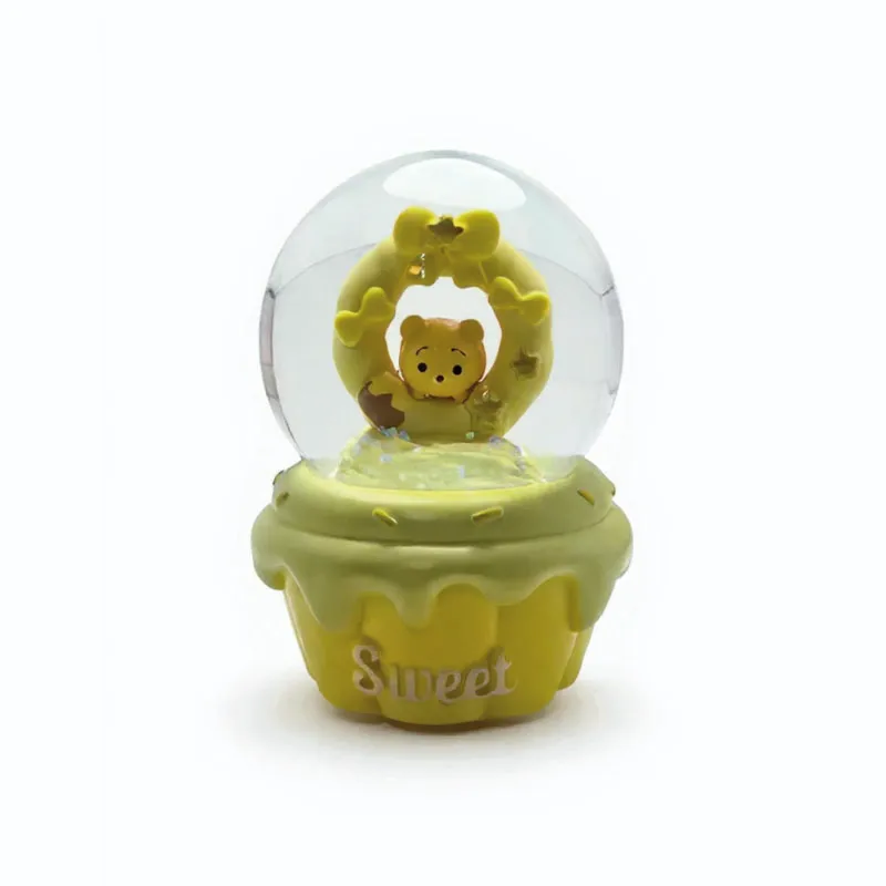 گوی موزیکال متوسط طرح خرس زرد